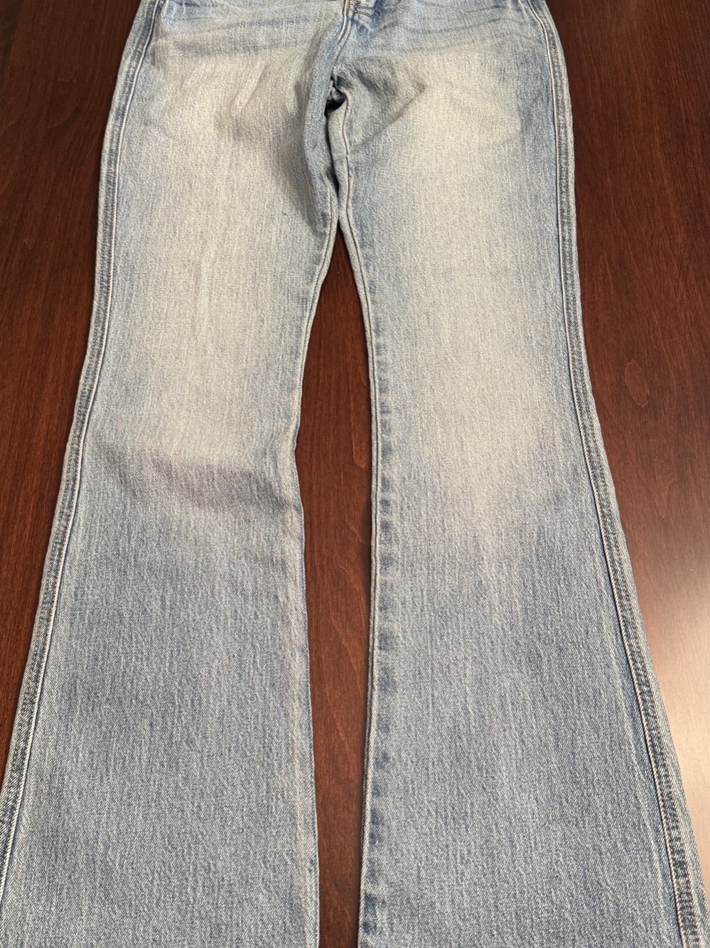 KanCan Wide Leg Jeans in Blue Waist 23